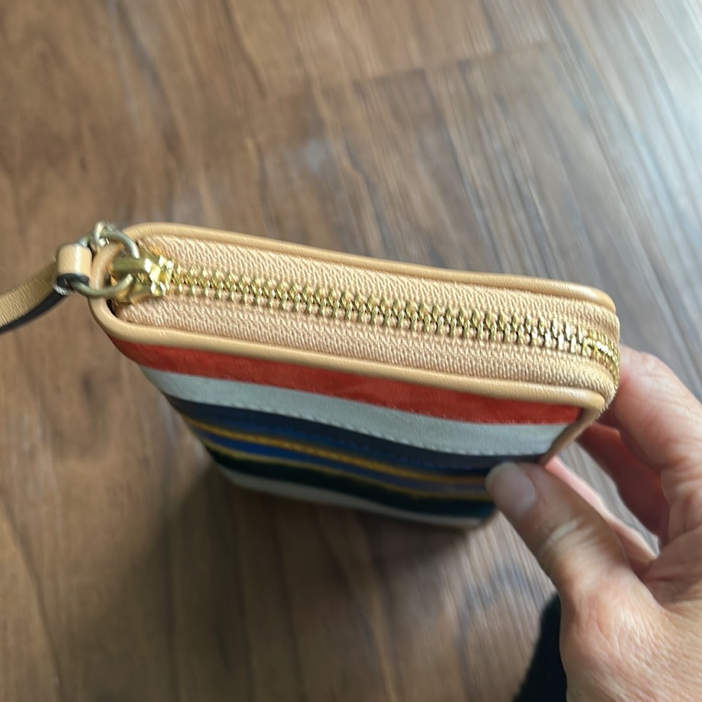 Tory Burch Balloon Stripe Continental Wallet - Picture 11 of 14